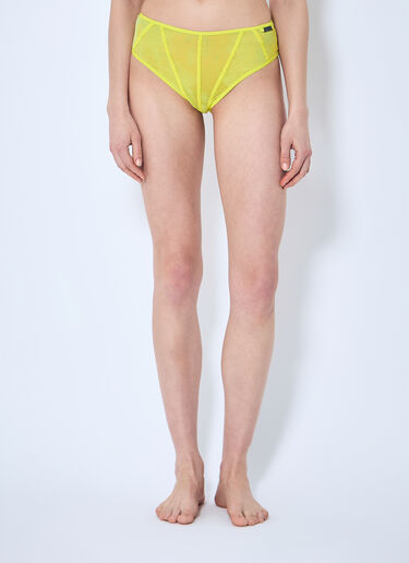 SAVAGE X DIESEL Mesh-High-Waist-Brief Green dsf0258014