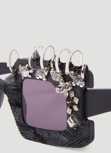 Kuboraum R3 선글라스 블랙 kub0354004