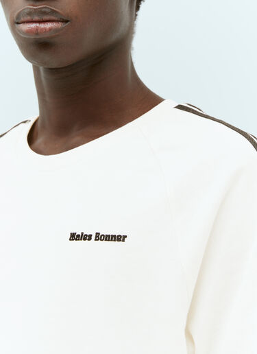 adidas by Wales Bonner Logo Applique T-Shirt White awb0354003