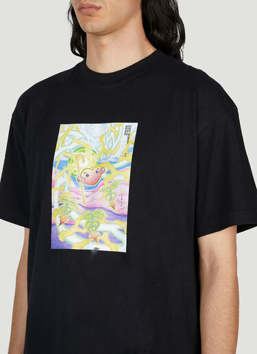 FUNGUYS Heart Protagonist T 恤 黑色 fun0154004