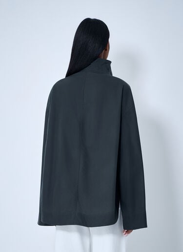 TOTEME Zipped Country Jacket Black tot0263004