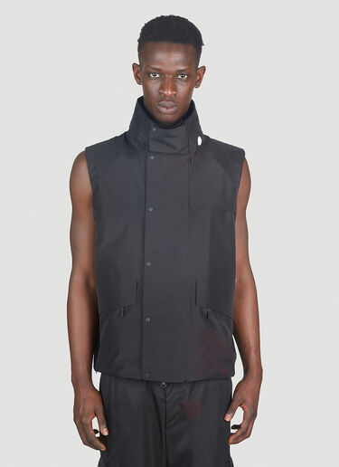 Vanil Gilet Jacket 4 Moncler Hyke Vanil Gilet Jacket Black mhy0151005