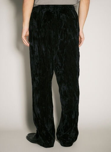 Martine Rose ワイドレッグトラックパンツ ブラック mtr0358003