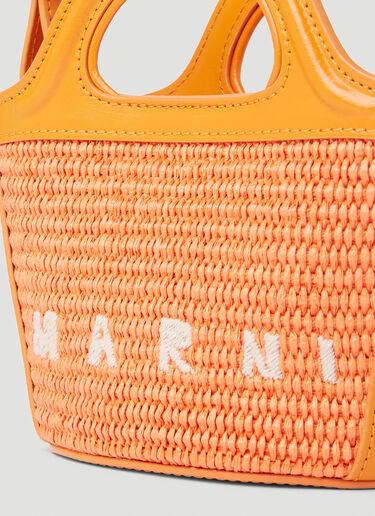 Marni Tropicalia Micro Bucket Shoulder Bag Orange mni0252025