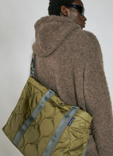 퀼팅 토트백 Comme des Garçons Homme 퀼팅 토트백 그린 cdh0154015