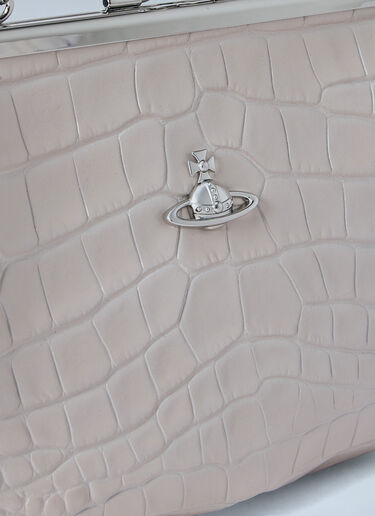 LN-CC® - Vivienne Westwood: Granny Frame Purse - White Vivienne Westwood Granny Frame Purse White vvw0265044