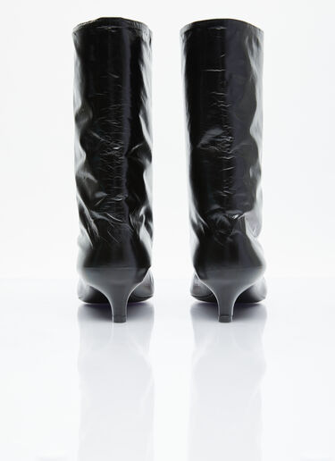 Leather Ankle Boots Jil Sander Leather Ankle Boots Black jil0255037