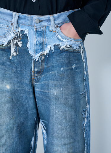 Acne Studios Trompe-L'Oeil Jeans Blue acn0364045