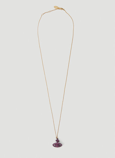 Vivienne Westwood Grace 小号吊坠项链 粉红色 vvw0249092