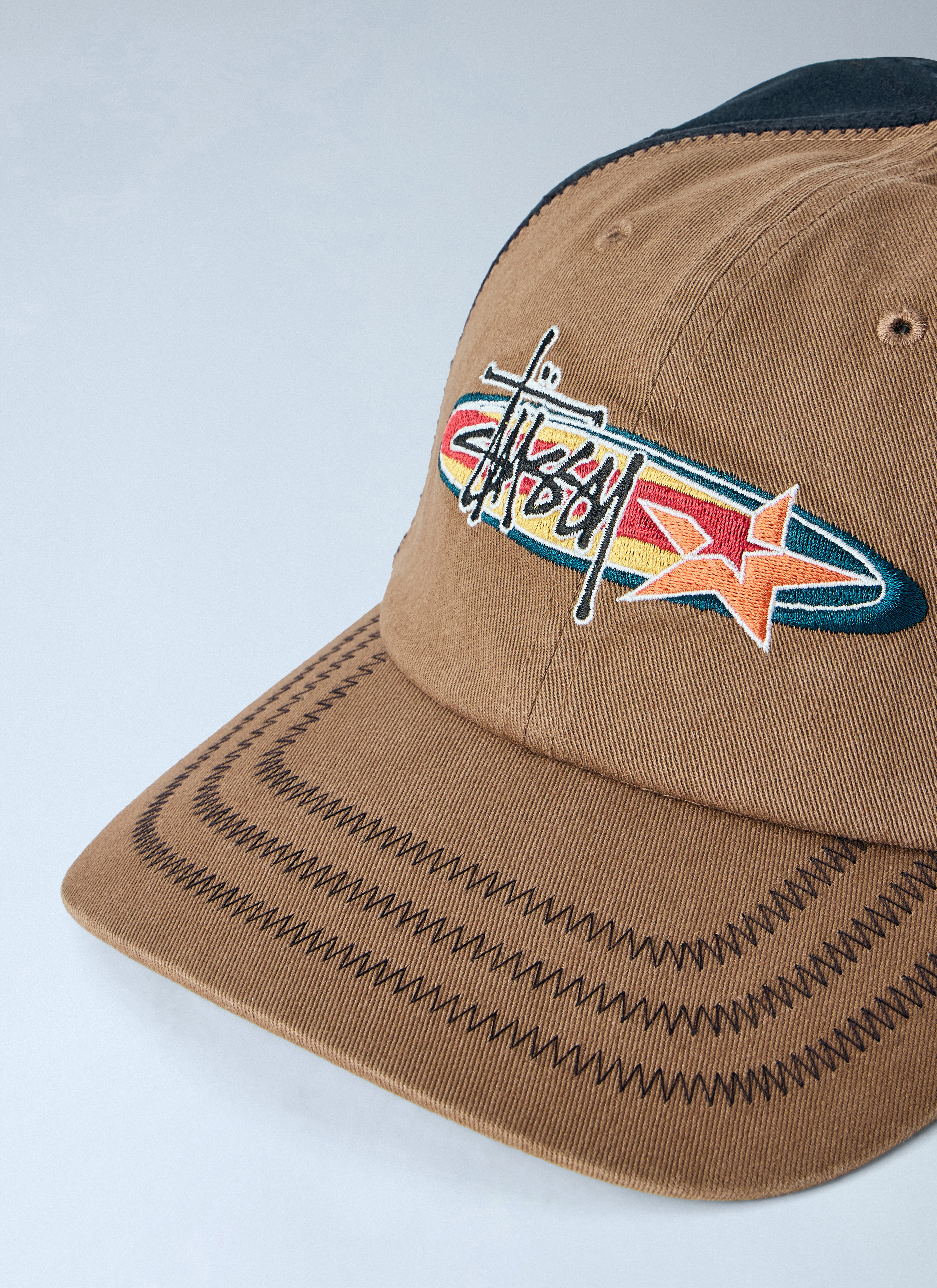 Stüssy Men's' Oval Star Cap in Brown | LN-CC®