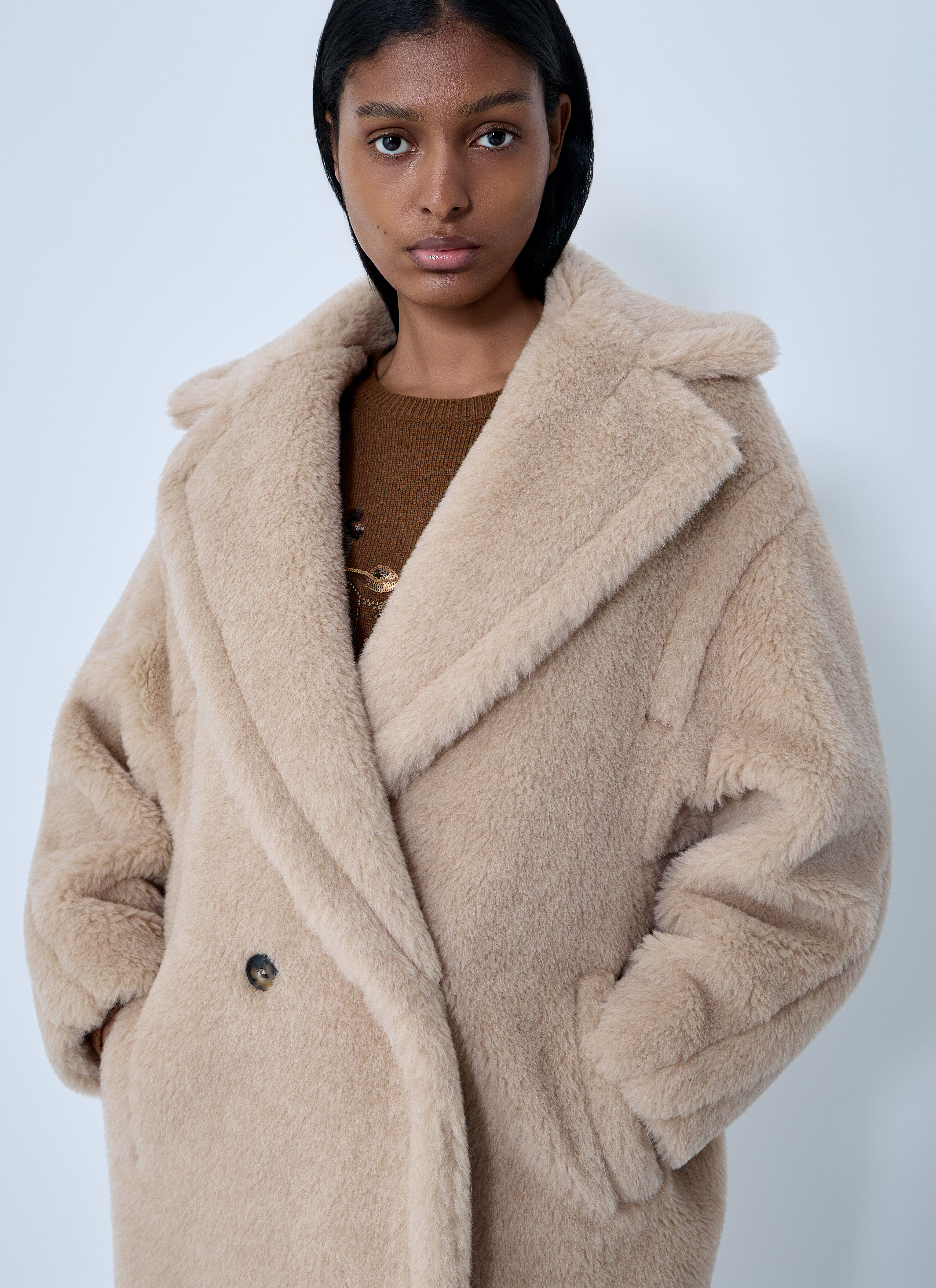 Max Mara Women's' Tedgirl Coat in Beige | LN-CC®