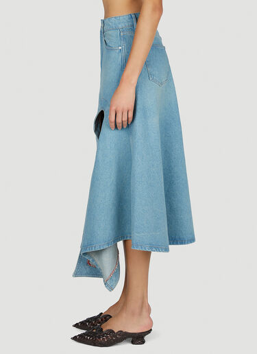 Y/Project Cutout Denim Skirt Blue ypr0252014