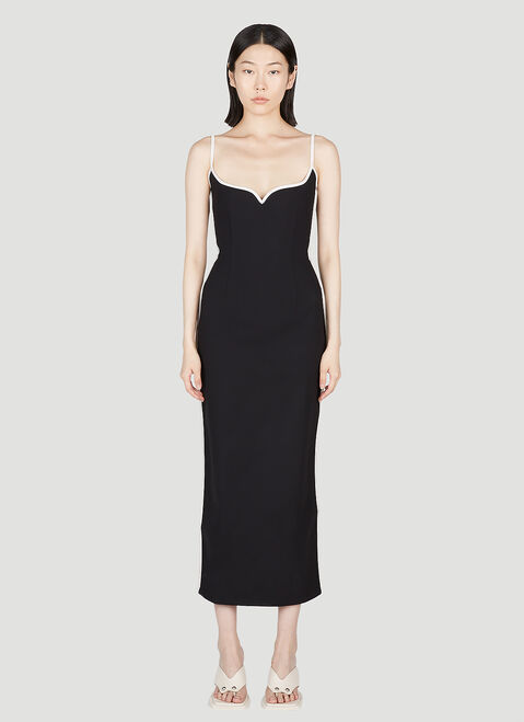 Paris Georgia Heart Dress Black pag0254004
