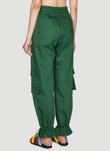 Moncler x JW Anderson Drawstring Cargo Pants Green mjw0249007