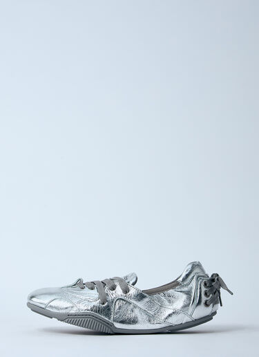 Acne Studios 系带皮鞋  银色 acn0260013