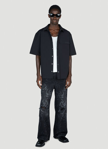 Han Kjøbenhavn Laser Tribal Jeans Black han0153007