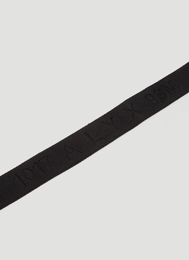 1017 ALYX 9SM Medium Rollercoaster Belt Black aly0340006