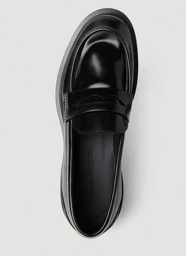 Alexander McQueen Tread Loafers Black amq0152023