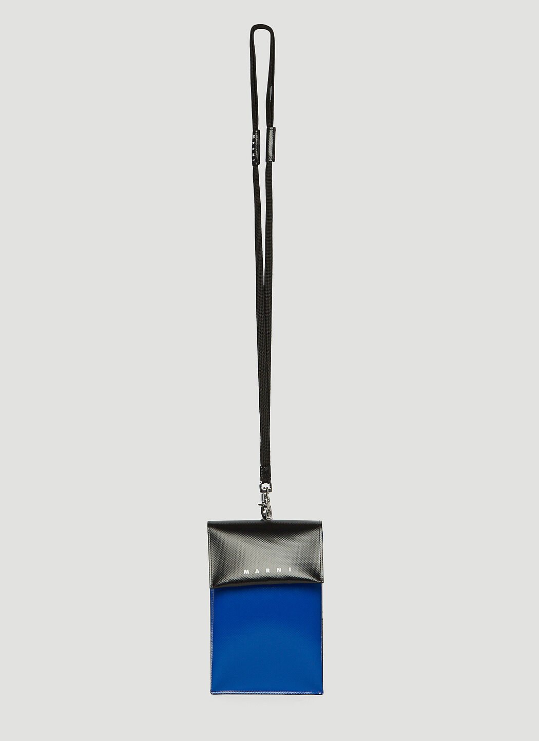 Jil Sander+ 双色挂绳手机包 黑色 jsp0151016