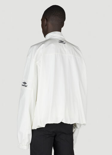 로고 모티프 트랙 재킷 Balenciaga 로고 모티프 트랙 재킷 화이트 bal0154010