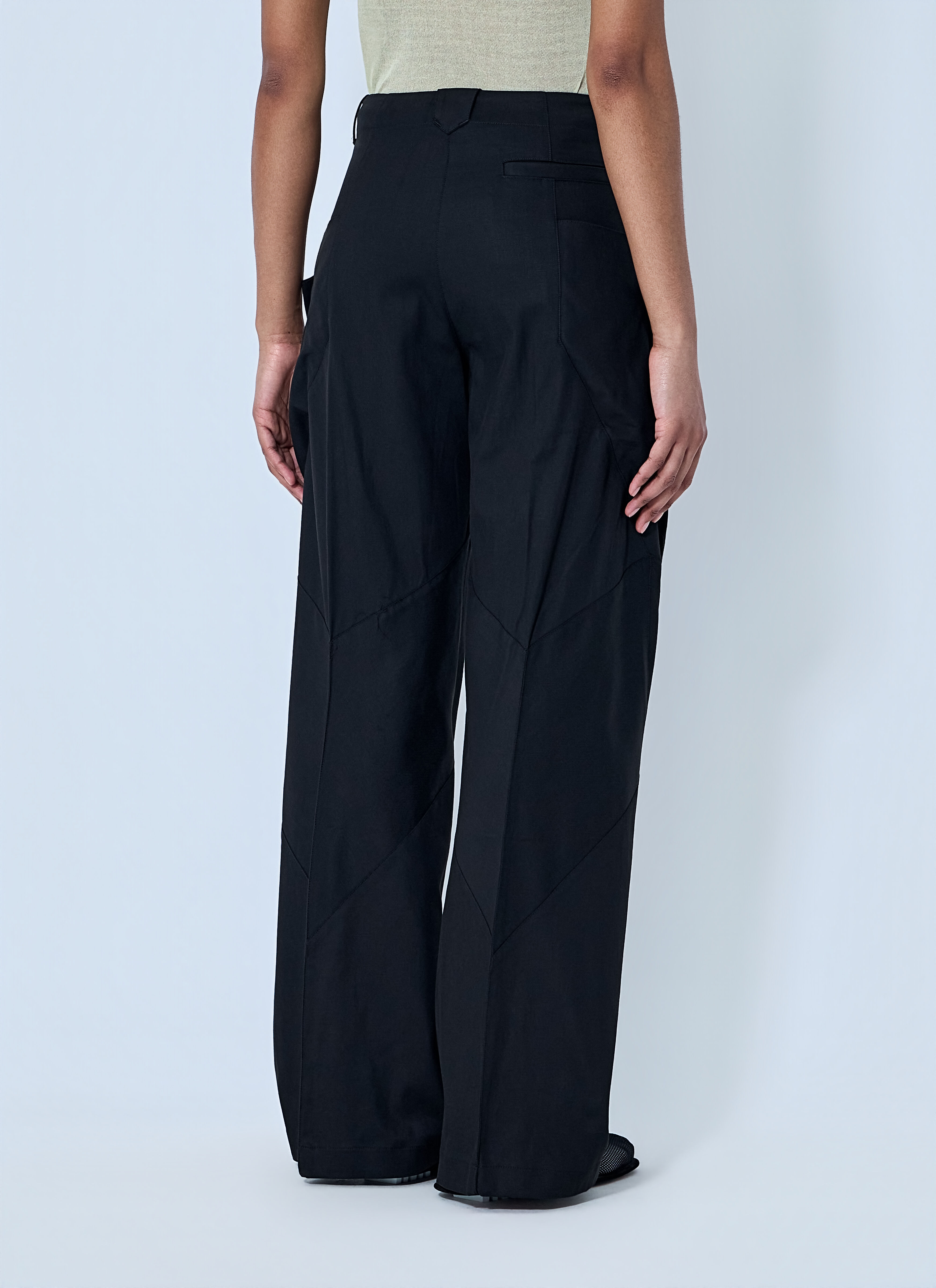 Kiko Kostadinov Women's' Centennial Trousers in Black | LN-CC®