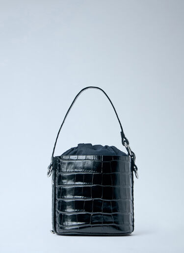 Daisy Drawstring Bucket Bag Vivienne Westwood Daisy Drawstring Bucket Bag Black vww0363006