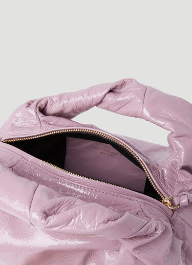 트위스티드 핸들 핸드백 Dries Van Noten 트위스티드 핸들 핸드백 라일락 dvn0253004