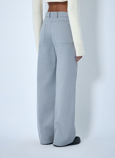 Wide-Leg Tailored Trousers RIER Wide-Leg Tailored Trousers Grey rrr0264002