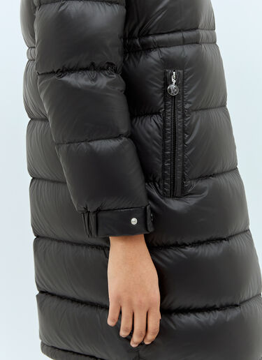 Moncler Meillon 连帽长款羽绒服 黑色 mon0259019