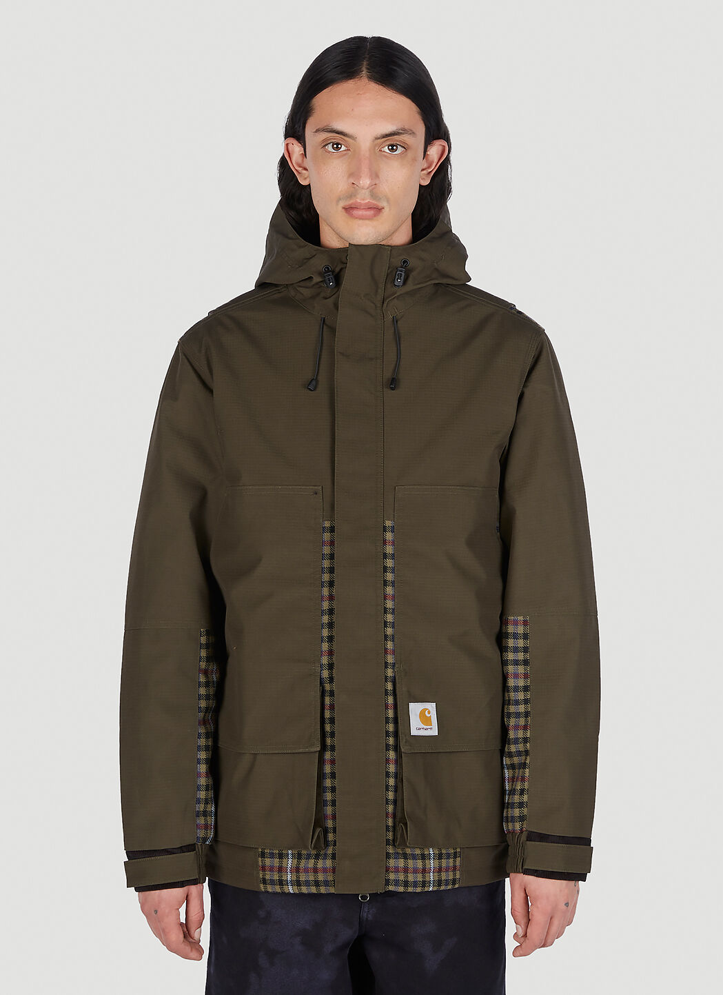 Carhartt khaki outlet jacket