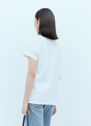 Logo Print T-Shirt A.P.C. Logo Print T-Shirt White apc0248009