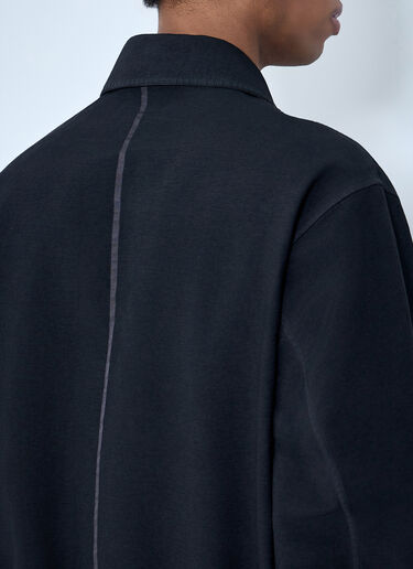 Massimo Osti Studio Zip-Up Bomber Jacket Black mao0164009