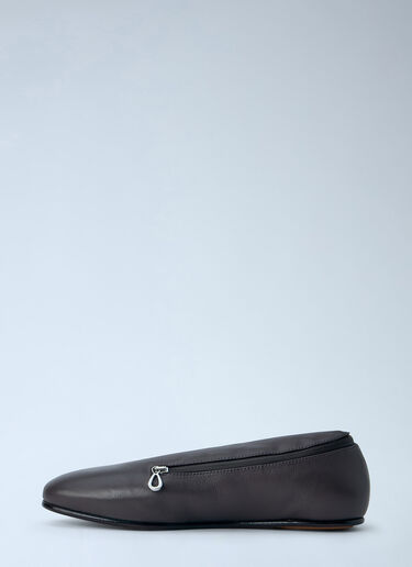 LN-CC® - Kiko Kostadinov: Petrel Shearling Lined Loafers - Brown Kiko Kostadinov Petrel Shearling Lined Loafers Brown kko0265012