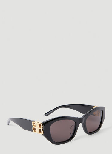 Balenciaga Dynasty Cat Sunglasses Black bcs0153001