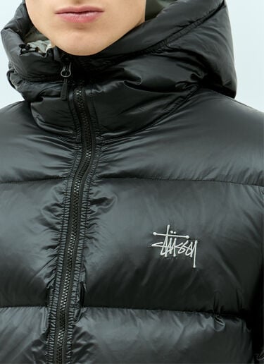 Micro Ripstop Down Parka Stüssy Micro Ripstop Down Parka Black sts0153033