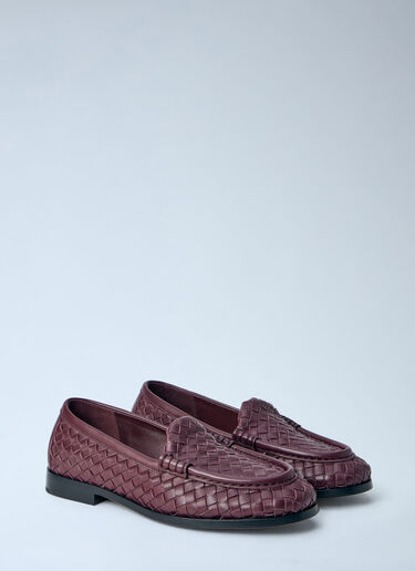 Bottega Veneta Sveglia Loafers Burgundy bov0264036