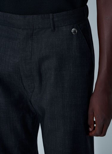 ウールパンツ Massimo Osti Studio ウールパンツ ブラック mso0162011