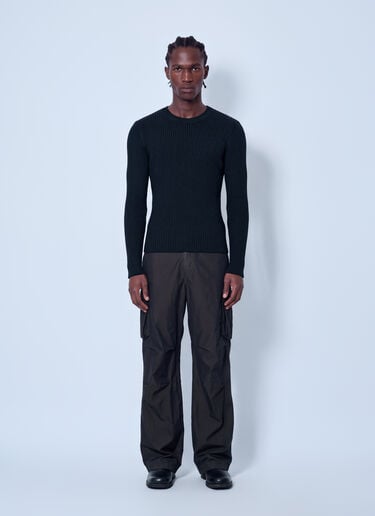 LN-CC® - Our Legacy: Compact Roundneck - Black Our Legacy Compact Roundneck Black our0165025
