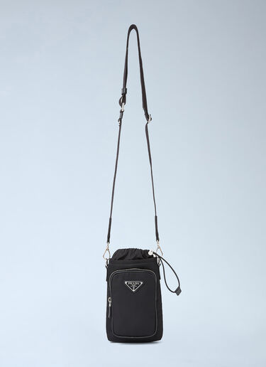 LN-CC® - Prada: Re-Nylon Pouch Bag - Black Prada Re-Nylon Pouch Bag Black pra0153032