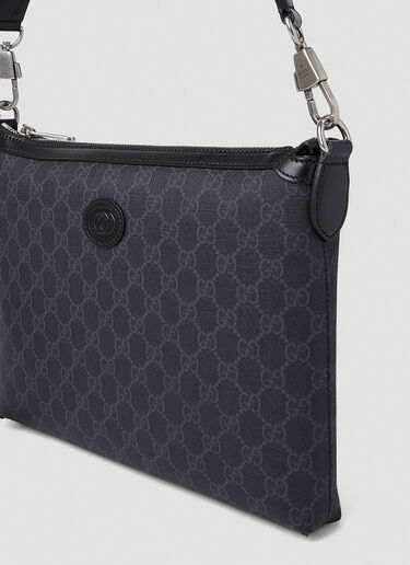 Interlocking G Shoulder Bag Gucci Interlocking G Shoulder Bag Black guc0152234