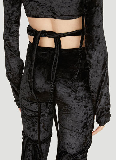 Wrap Loop Top Ottolinger Wrap Loop Top Black ott0250007