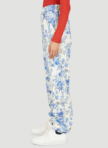Floral Print Track Pants (Di)vision Floral Print Track Pants Blue div0348020
