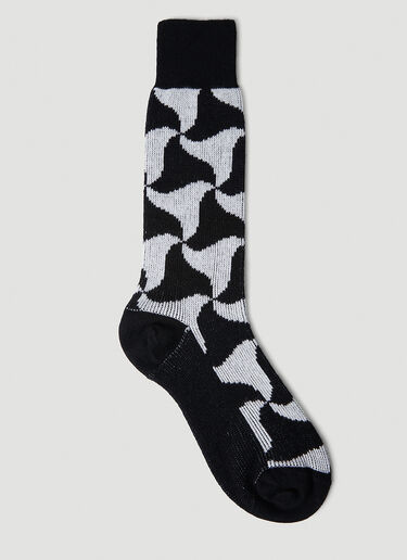 Bottega Veneta Ghost Socks Black bov0148108