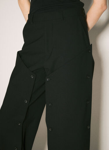 Button Panel Pants Y/Project Button Panel Pants Black ypr0358011