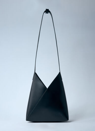 MM6 Maison Margiela Small Fourtune Cookie Shoulder Bag Black mmm0259023