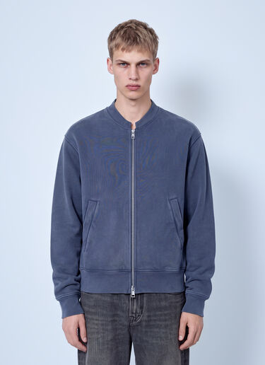Our Legacy Rift Zip Sweatshirt Blue our0165020