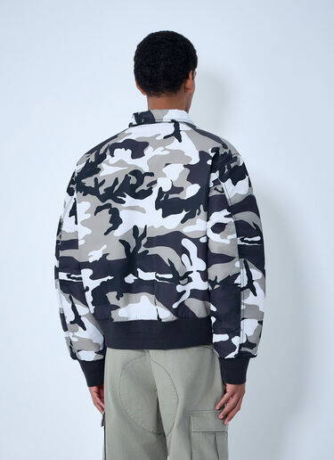 Stüssy Flight Bomber Jacket Snow Camo Olive sts0162006