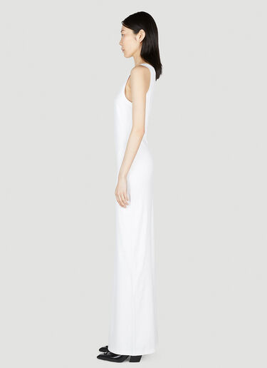 Prada Jersey Tank Maxi Dress White pra0253006