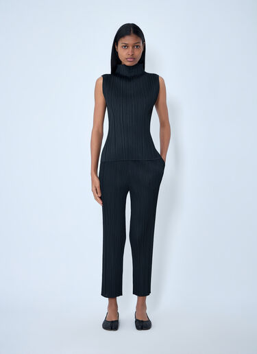 Pleats Please Issey Miyake Pleated Pants Black plp0263006