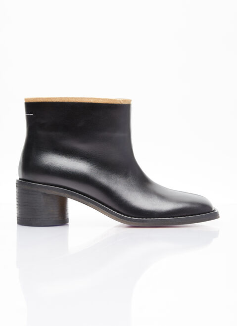 MM6 Maison Margiela Anatomic Ankle Boots Blue mmm0253017
